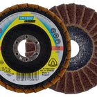 Disco de láminas KLINGSPOR SMT 800 Ø 115 mm granulometría gruesa 12° curvado ( 8000352161 )