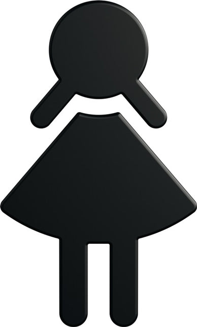 HEWI Symbol Frau 801.91B020 Poliammide colore n. 90 ( 8000645320 )