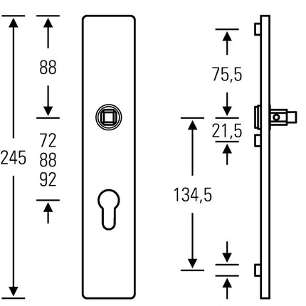 FSB pantalla larga 12 1410 fina mate 0105 (3322002258)