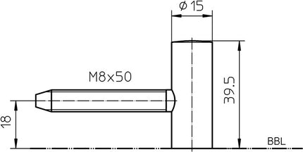 SIMONSWERK Pièce d'aile V 0020 en 2 parties ( 3000255751 )