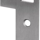 BKS Lappenschließblech B 9000 Edelstahl abgerundet ( 3321024014 )