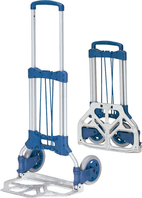FETRA transport trolley foldable tubular steel/aluminium Aluminium Height 1090 mm Shovel length 320 mm ( 9000443020 )
