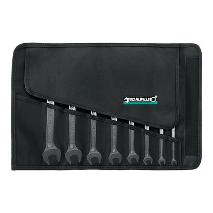 STAHLWILLE double open-end spanner set 10/8 8-piece SW6-22 mm ( 4000826178 )