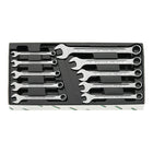 STAHLWILLE Combination spanner set 13/10 KT 10-piece spanner width across flats 8-19 mm ( 4000826033 )