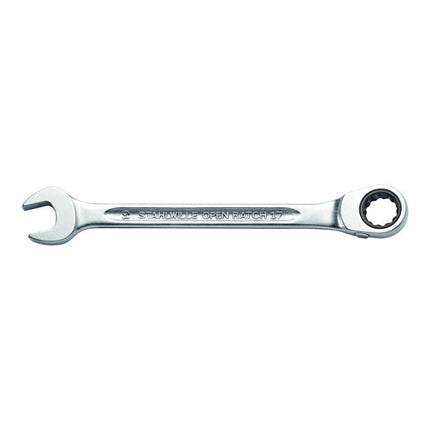 Chiave combinata STAHLWILLE OPEN-RATCH 17 Larghezza 14 mm tra i piani Lunghezza 190 mm ( 4000826069 )