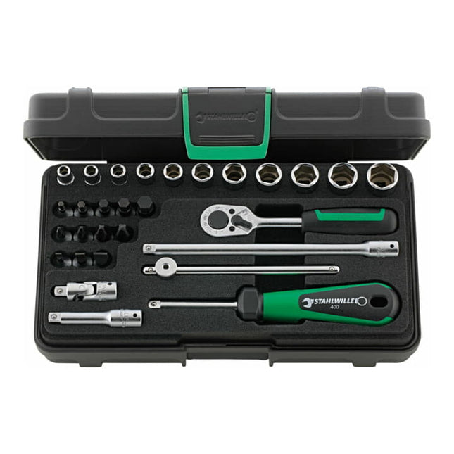 Set di chiavi a bussola STAHLWILLE 40/23/6 29 pezzi 1/4 ″ ( 4000826281 )