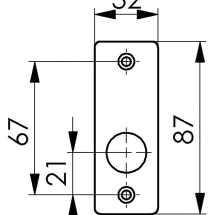 Maniglia a leva AMF rosa 498 metallo chiaro F1 / argento ( 3311121006 )