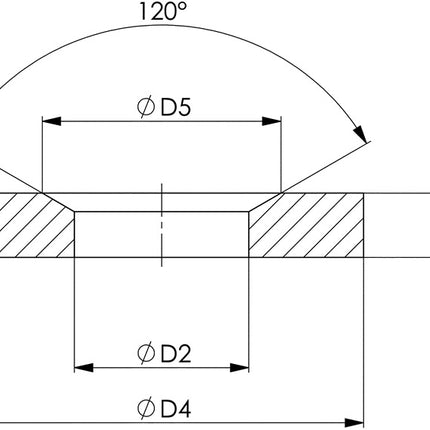 AMF Kegelpfanne DIN 6319G für Schrauben M20 ( 4000833451 )