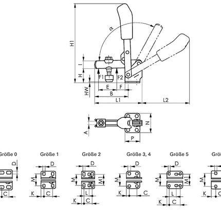 AMF vertical clamp no. 6800 size 4 ( 4000833504 )