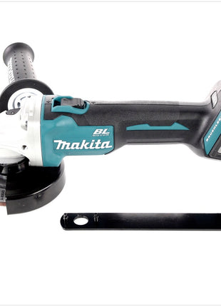 Makita DGA 456 RA1J Akku Winkelschleifer 18 V 115 mm Brushless + 1x Akku 2,0 Ah + Ladegerät + 6x Schruppscheibe + Makpac - Toolbrothers