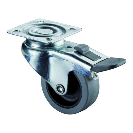 BS ROLLEN Kółko skrętne z hamulcem całkowitym Ø kółka 50 mm Nośność 35 kg ( 3000275193 )