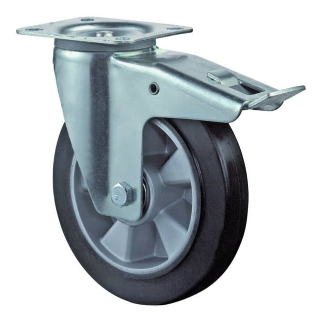 BS ROLLEN Roulette pivotante de charge lourde  d. de la roue 125 mm cap. charge 200 kg ( 3000275448 )