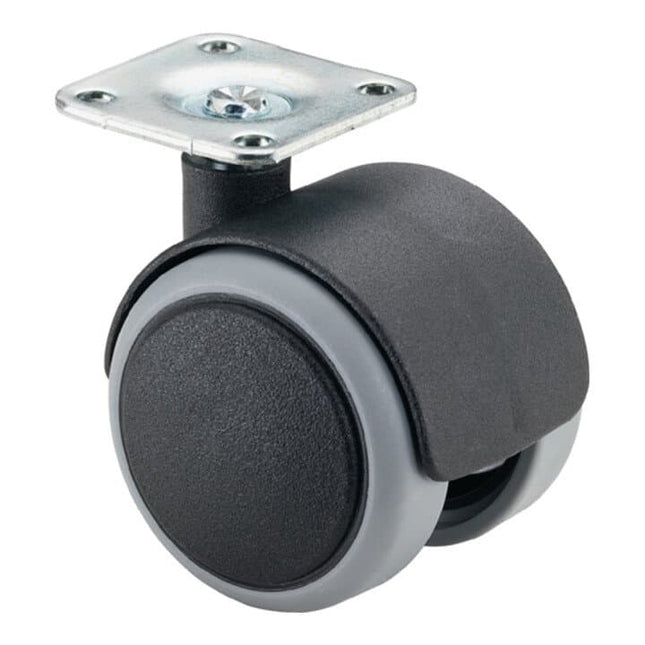 BS ROLLEN Rueda doble de plástico Ø 40 mm Capacidad de carga 30 kg ( 3000275062 )