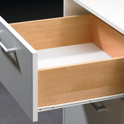 HETTICH Rollenführung FR 402 mit Stop Control Stahl weiß ( 3000271402 )