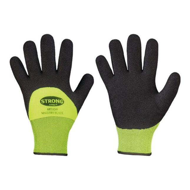 GUANTES DE PROTECCIÓN CONTRA EL FRÍO STRONGHAND Mallory/Negro talla 10 negro/amarillo ( 4000371920 )
