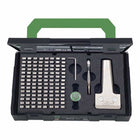 Juego de números de impacto/letras de impacto KUKKO 333 Juego de 115 piezas con soporte para tipos ( 4000871988 )