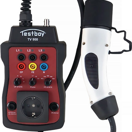 Adaptador de prueba de estación de carga TESTBOY TV 900 para estaciones de carga de tipo 2 ( 4000828083 )