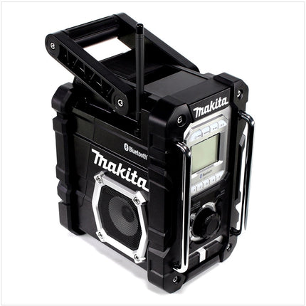 Makita DMR 108 Z B 7,2 - 18 V Akku Baustellen Radio mit Bluetooth Schwarz Solo - ohne Akkus und Ladegerät - Toolbrothers