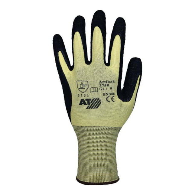 Guantes ASATEX talla 8 amarillo/negro ( 4000371262 )