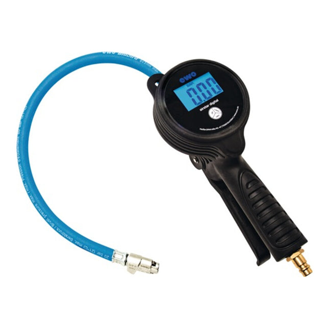 EWO hand tyre inflator airstar digital calibrated, with quick plug ( 4000350112 )
