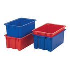 LA-KA-PE Swivel stacking container PP blue ( 9000448214 )