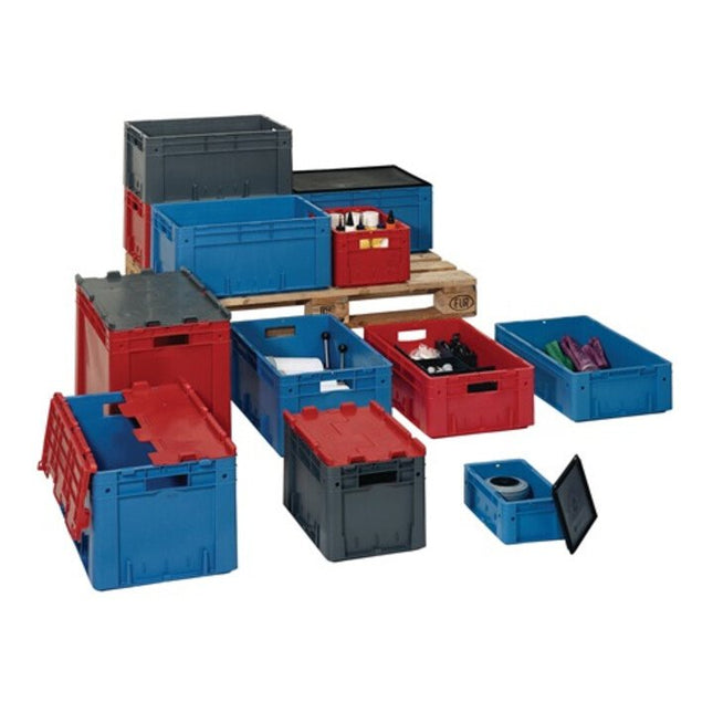 Contenedor apilable de transporte LA-KA-PE L600xW400xH320mm ( 9000446037 )