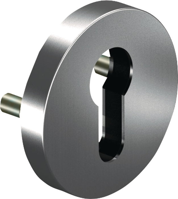 OGRO key escutcheon 6612 PZ ER stainless steel ER ( 3000267065 )