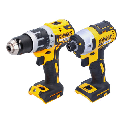 DeWalt DCK 266 D2 Pack 2 machines 18 V Li-Ion. DCF 887 Visseuse à chocs sans fil + DCD 796 Perceuse à percussion + 2 x Batteries DCB 183 2,0 Ah + Chargeur DCB 113 avec Boîtier
