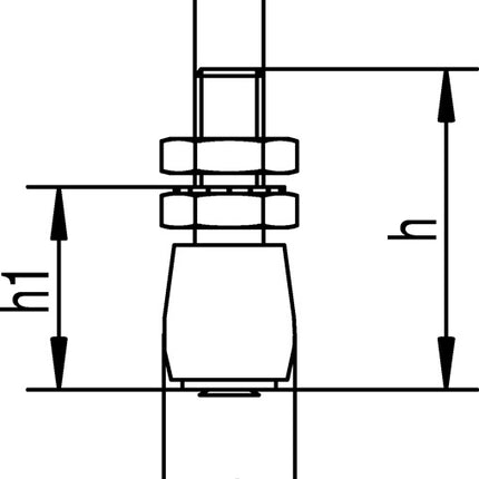HELM Führungsrolle 349 S Stahl verzinkt, gelb ( 3000255955 )