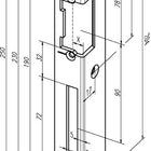ASSA ABLOY Sicherheits-Winkelschließblech 069 Stärke 3 mm ( 3324034073 )