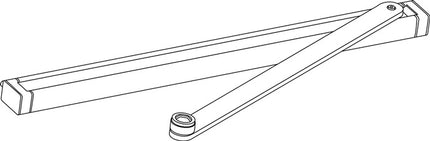 GEZE guide rail ECturn for GEZE ECturn silver ( 3000255326 )