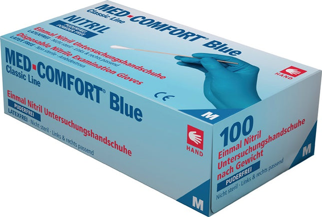 Guanti monouso AMPRI Med Comfort Blue taglia L blu ( 4000371516 )