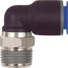 RIEGLER L-Steckverschraubung Blaue Serie Außengewinde R 1/2 ″ SW 21 mm ( 4588881582 )