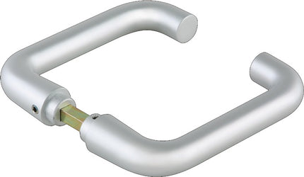 DORMA-GLAS Glastürdrückerpaar Rundform Leichtmetall niro eloxiert ( 3000254518 )