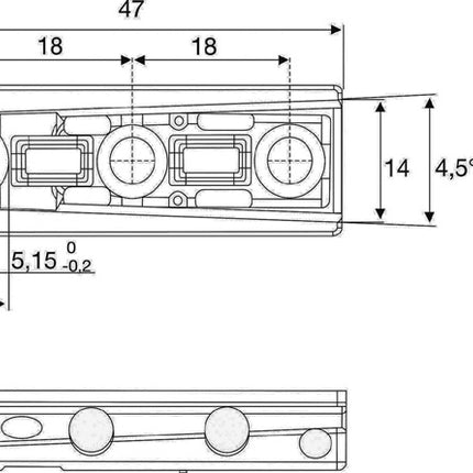 BMB Schwerlast-Verbinder Solid M Zamak ( 3000271309 )