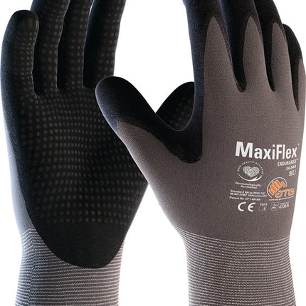 ATG Handschuhe MaxiFlex® Endurance™ 34-844 Größe 10 grau/schwarz ( 4702000220 )