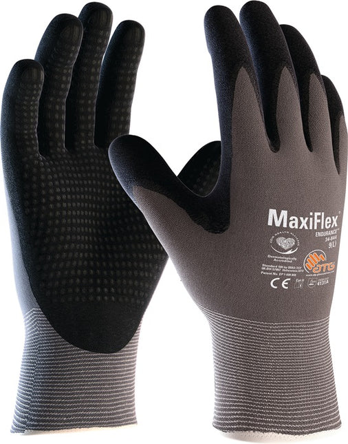 ATG gloves MaxiFlex(R) Endurance(TM) 34-844 size 10 grey/black ( 4702000220 )