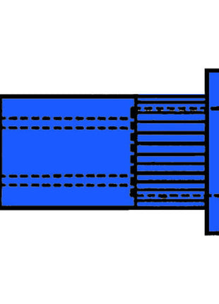 GESIPA Blindnietmutter Nietschaft d x l 7 x 11,5 mm M5 ( 4000813528 )