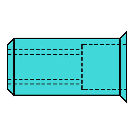 Dado per rivetto cieco GESIPA Gambo del rivetto d x l 7 x 12,5 mm M5 ( 4000813797 )