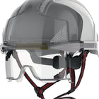 JSP industrial climbing helmet EVO(R) VISTAlens(R) Dualswitch(TM) white/smoke ( 4000370818 )