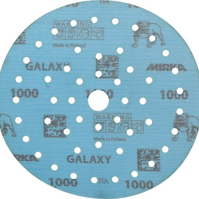 MIRKA adhesive sanding disc GALAXY Grip Multifit 150 mm grit 1000 ( 4000845351 )