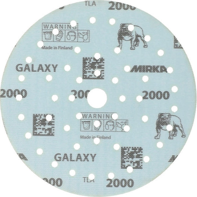 MIRKA adhesive sanding disc GALAXY Grip Multifit 150 mm grit size 2000 ( 4000845354 )