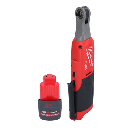 Milwaukee M12 FHIR14-251 carraca sin cable 12 V 47 Nm 1/4" sin escobillas + 1x batería recargable 2,5 Ah - sin cargador