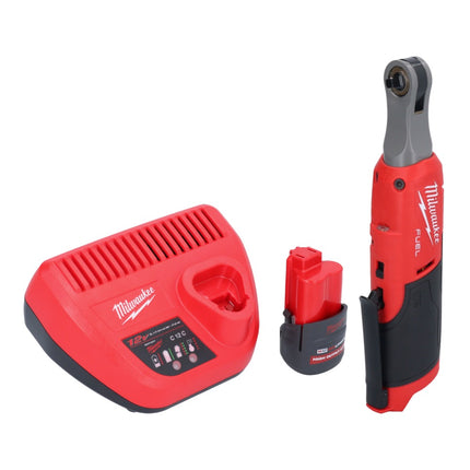 Milwaukee M12 FHIR14-251 carraca a batería 12 V 47 Nm 1/4" sin escobillas + 1x batería 2,5 Ah + cargador