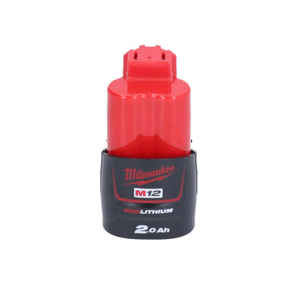 Milwaukee M12 BCST-201 tachuela sin cable 12 V 19 x 25,4 mm + 1x batería recargable 2,0 Ah - sin cargador