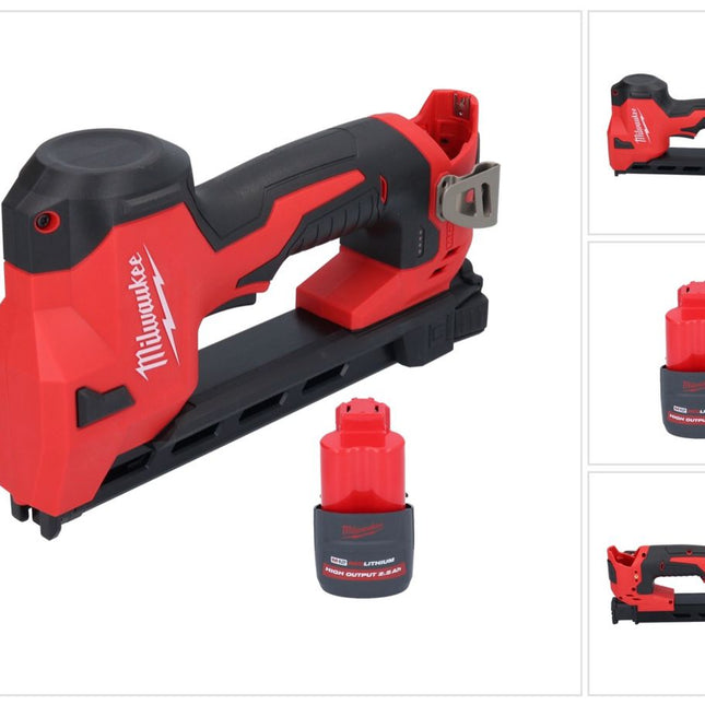 Milwaukee M12 BCST-251 wkrętarka akumulatorowa 12 V 19 x 25,4 mm + 1x akumulator 2,5 Ah - bez ładowarki