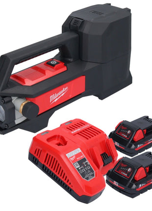 Milwaukee M18 BTP-302 Akku Transferpumpe 18 V 1817 l/h + 2x Akku 3,0 Ah + Ladegerät