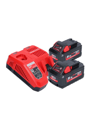 Pompe de transfert de batterie Milwaukee M18 BTP-552 18 V 1817 l/h + 2x batteries 5,5 Ah + chargeur