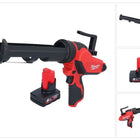 Milwaukee M12 PCG/310-601 Akku Kartuschenpresse 12 V 310 ml + 1x Akku 6,0 Ah - ohne Ladegerät