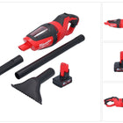 Milwaukee M12 HV-601 Akku Staubsauger 12 V + 1x Akku 6,0 Ah + Ladegerät